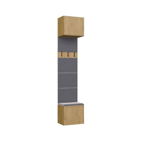 Garderoba Podwójny Wieszak HAGA II/2W DĄB ARTISAN