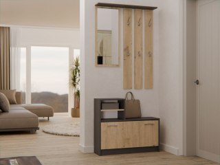 Garderoba VERA ANTRACYT DĄB ARTISAN
