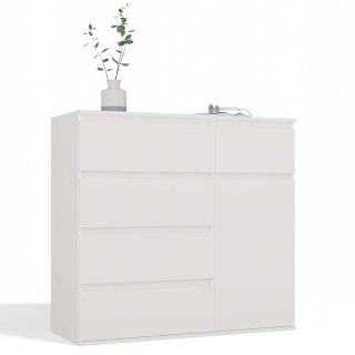 Komoda Malwa 1D5S BIAŁY