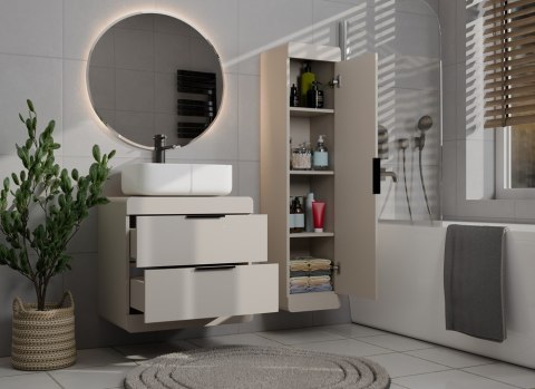 Szafka Pod Umywalkę TERRA 60 2S Wisząca KASZMIR 2 Szuflady 60x58x45 Cm