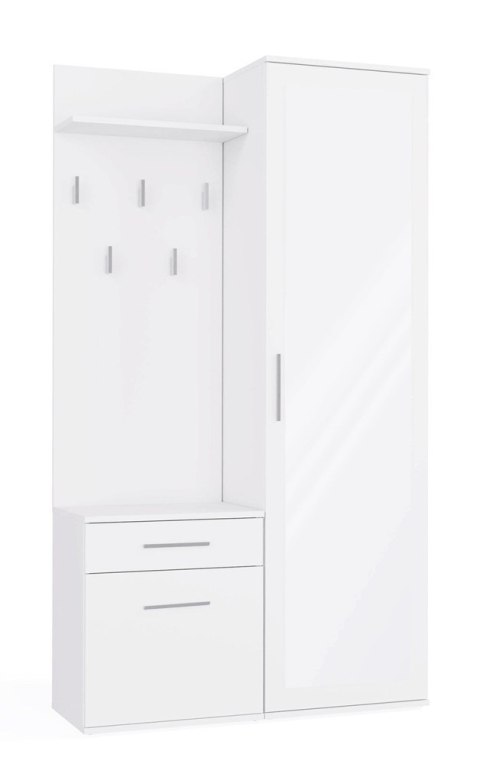 Garderoba DUO BIAŁY